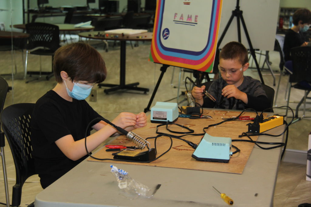 Learn to Solder Calgary Maker Faire