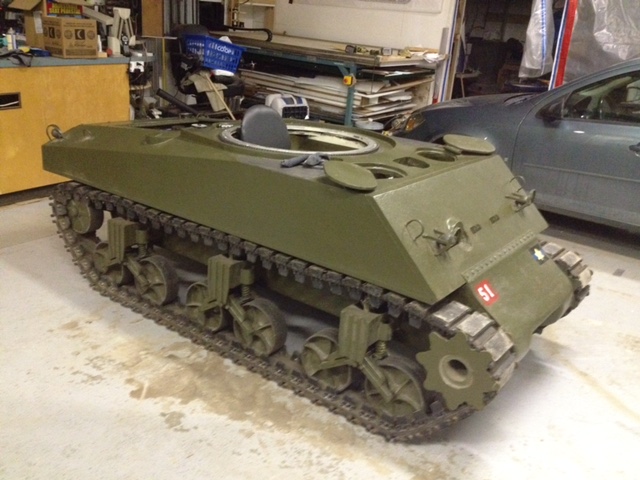 2/3 scale Canadian Sherman Tank project image